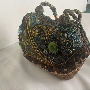 Embellished Beaded Handbag